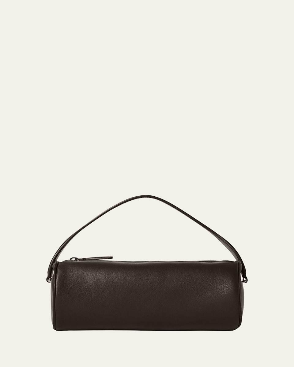 Round 90s Baguette in Nappa Leather